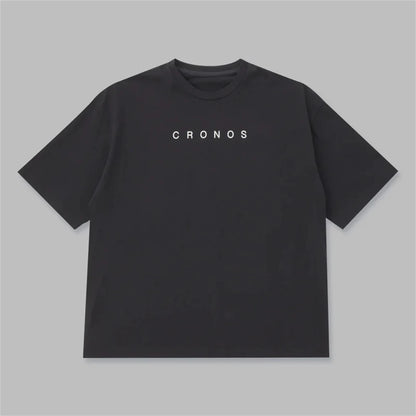 Cronos Men's Loose Fit Oversized Cotton T-Shirt