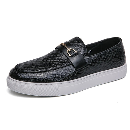 Men's Authentic Leather Dress Loafers
