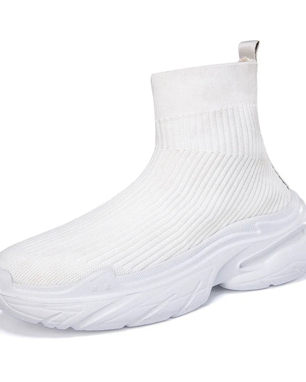 Men's Breathable Mesh High-Top Sneakers