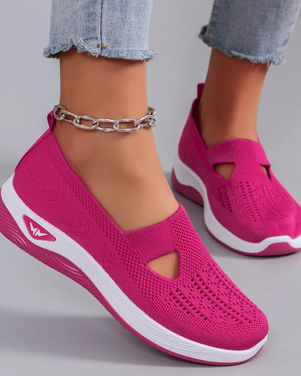 Women's Lightweight Breathable Non-Slip Sneakers - Various Colors