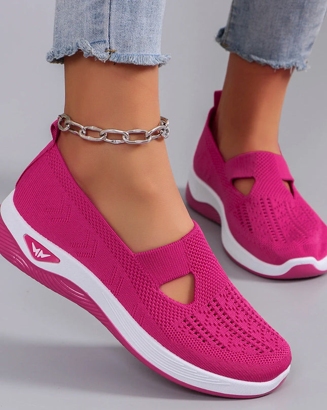 Women's Lightweight Breathable Non-Slip Sneakers - Various Colors