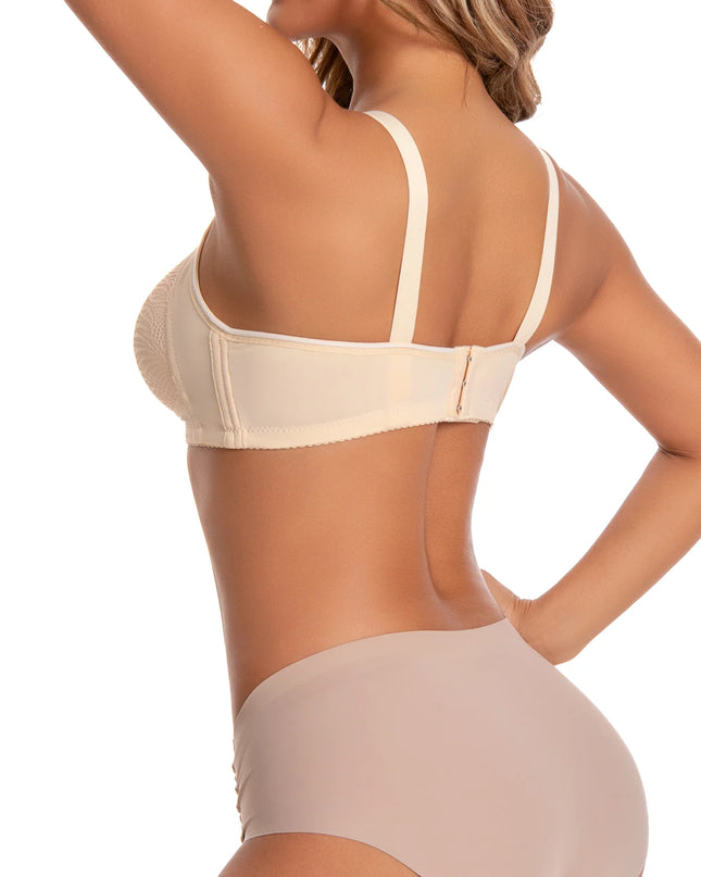 6-Piece Set of Women's Colorful Lace Wireless Bras with Adjustable Straps