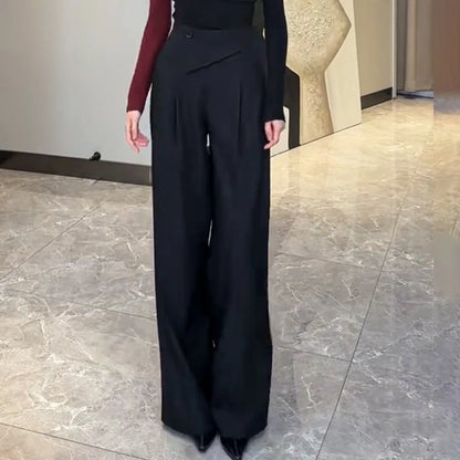 Women's High Waist Wide Leg Casual Pants