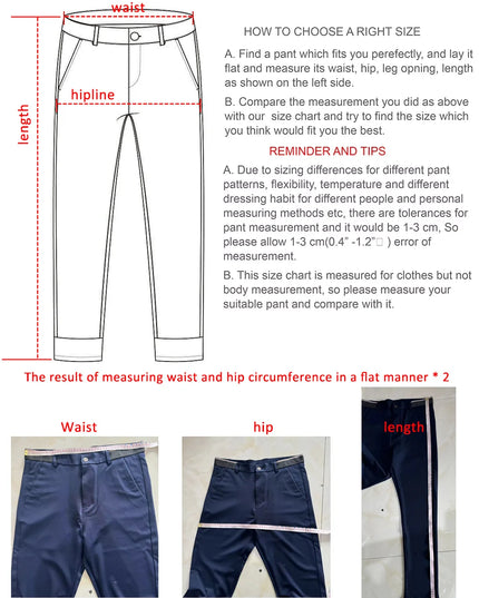 Men's Stretch Straight-Leg Trousers - Slim Fit Style