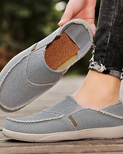 Men's Lightweight Canvas Slip-On Sneakers