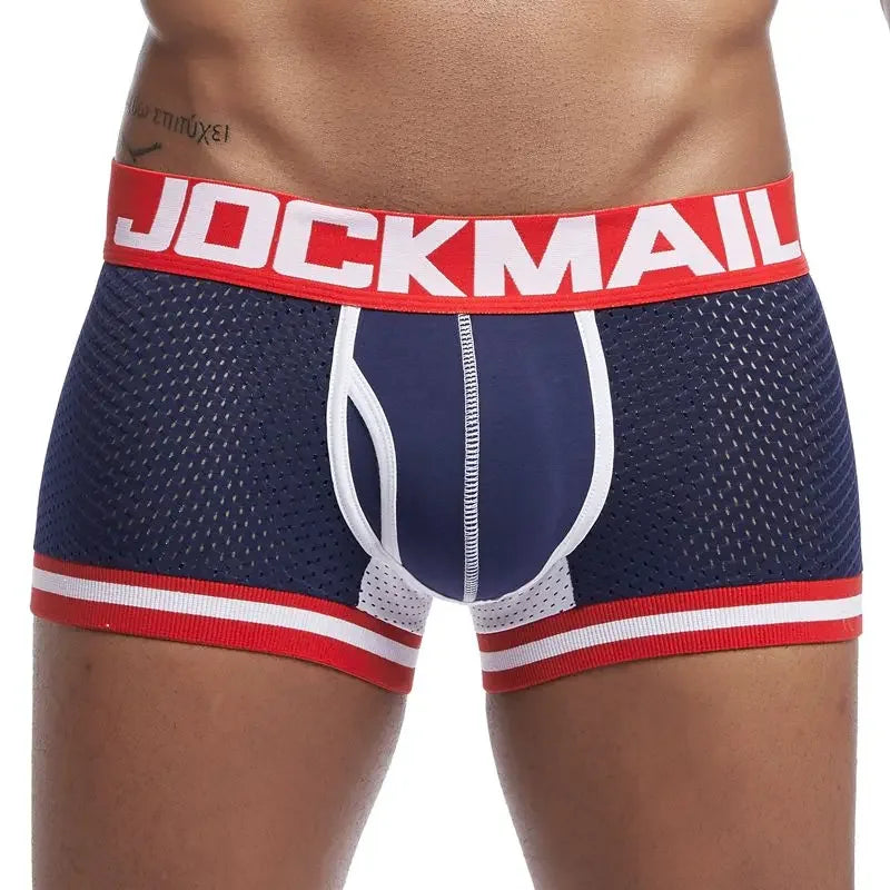 Men's Low Waist Cotton Briefs - Comfortable, Sweat-Absorbent