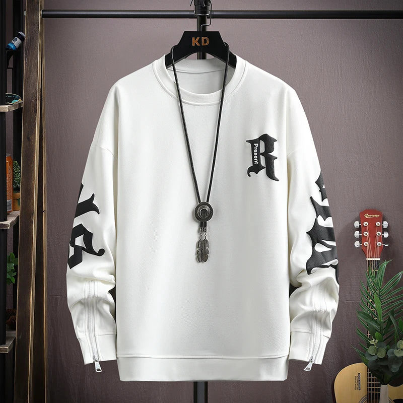 Men's Relaxed Fit Pullover Sweatshirt