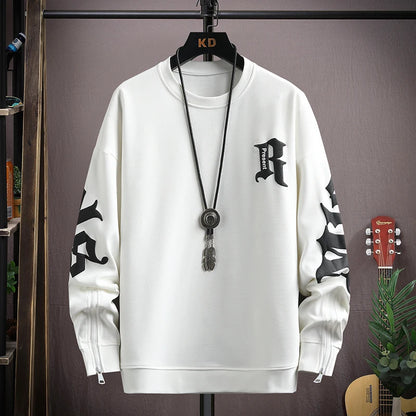 Men's Relaxed Fit Pullover Sweatshirt