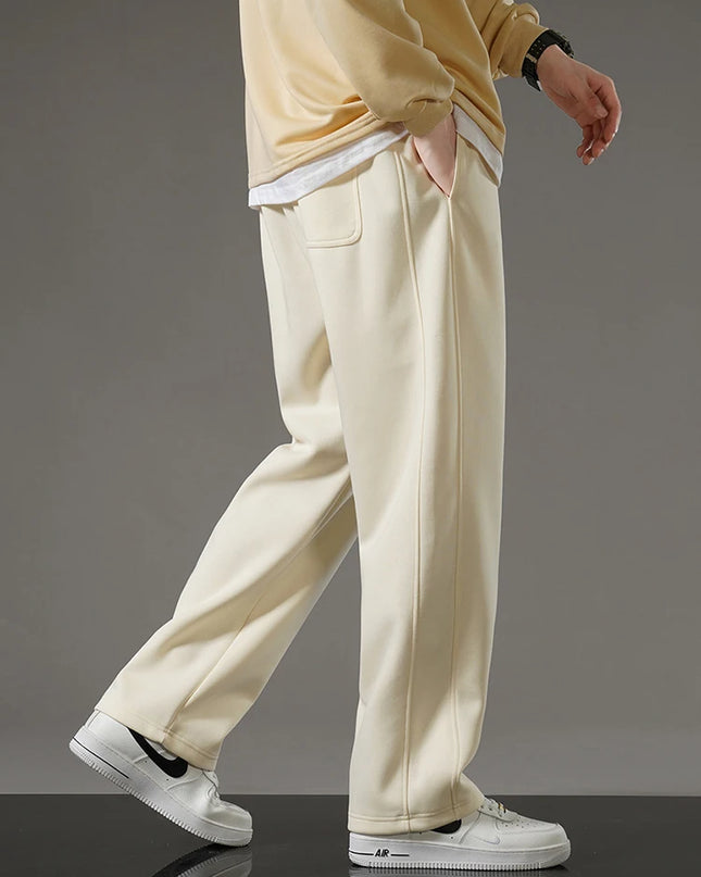 Men's Loose Fit Jogger Sweatpants with Drawstring