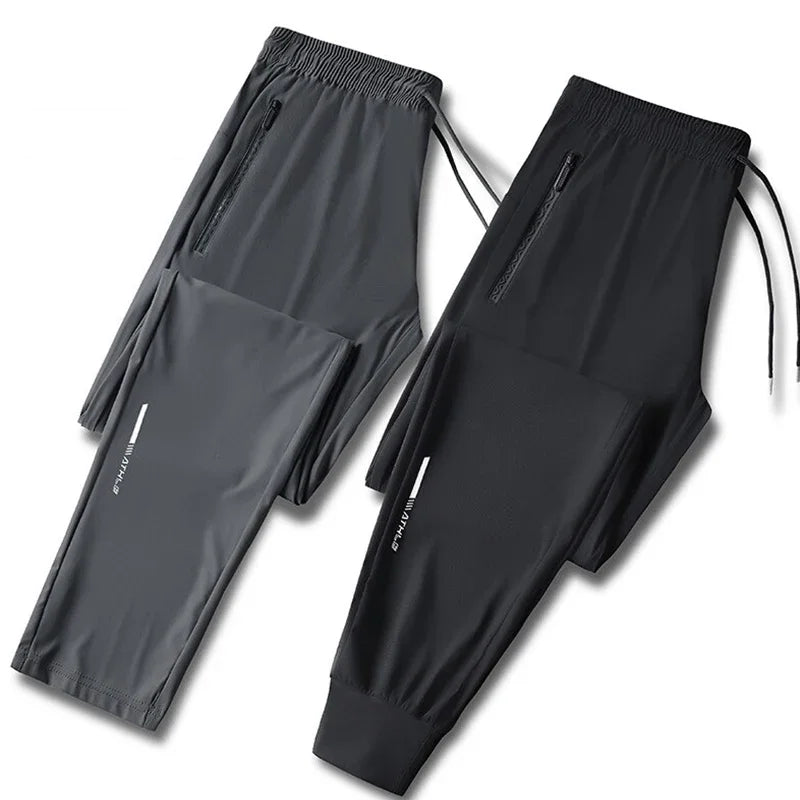 Men's Casual Joggers - Loose Fit, High Elasticity, Quick-Dry Material for Ultimate Comfort