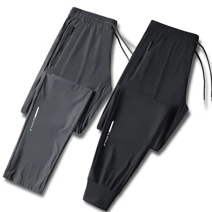 Men's Casual Joggers - Loose Fit, High Elasticity, Quick-Dry Material for Ultimate Comfort