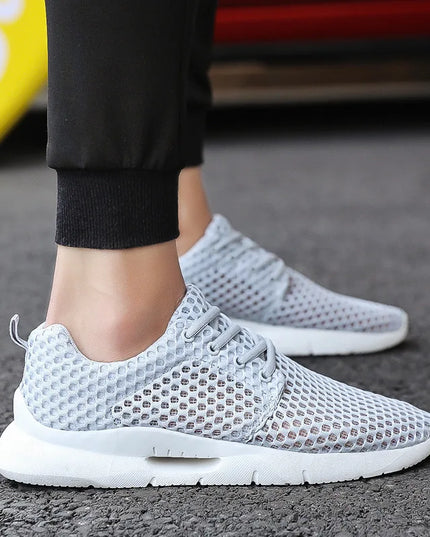 Lightweight Breathable Mesh Sneakers for Men - Comfortable & Stylish Athletic Footwear