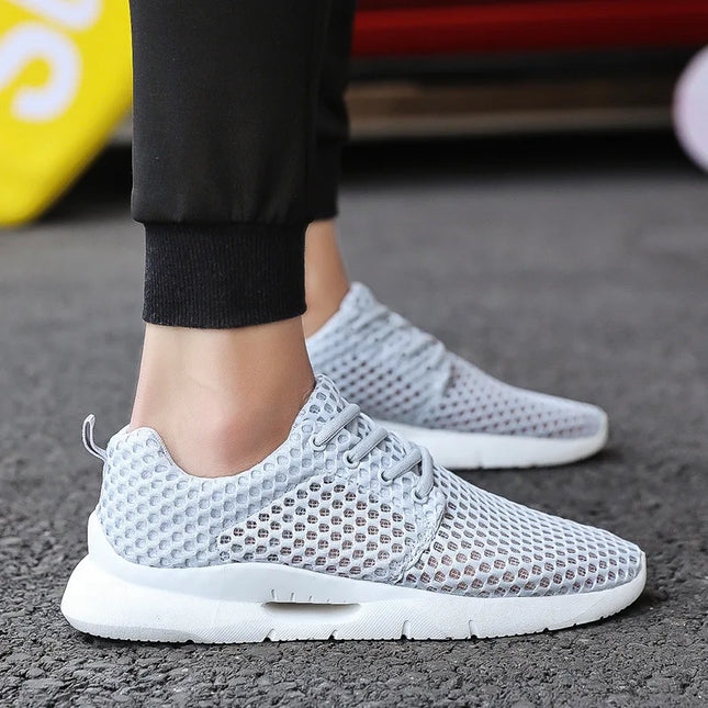 Lightweight Breathable Mesh Sneakers for Men - Comfortable & Stylish Athletic Footwear