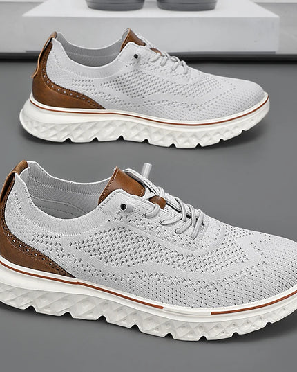 Men's Breathable Mesh Casual Sneakers - Comfortable & Stylish Athletic Shoes for Men
