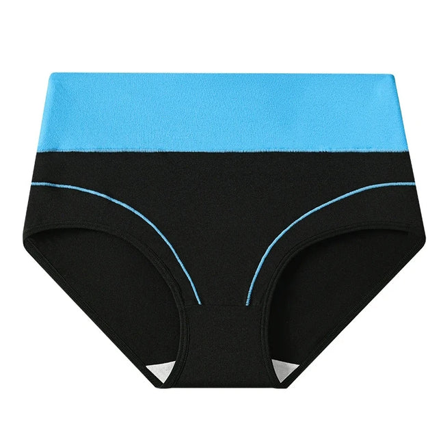7-Piece High-Waist Body Shaper Cotton Briefs for Women, Slimming & Breathable