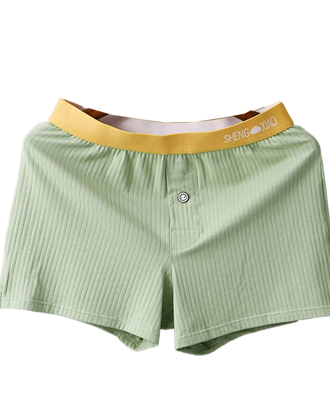 Men's Soft Cotton Shorts - Comfortable and Skin-Friendly Trunks