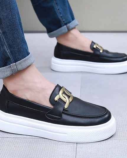 Breathable Faux Leather Women's Loafers