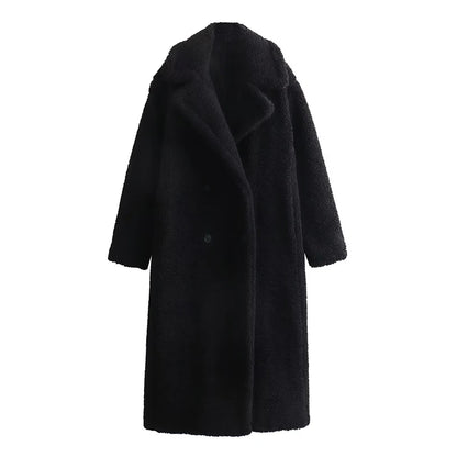 Women's Thick Warm Long Trench Coat
