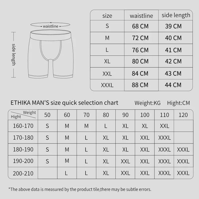 Ethika 3-Pack Men's Boxer Briefs Underwear