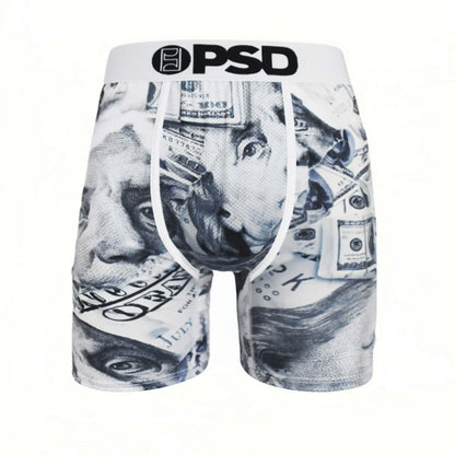 PSD 1 Piece Men's Breathable Boxer Briefs Underwear