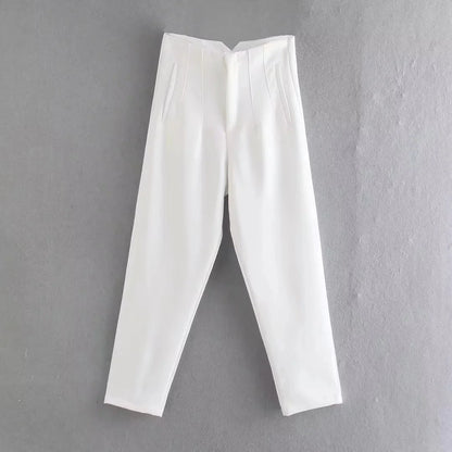 Women's Elegant High-Waist Pencil Pants