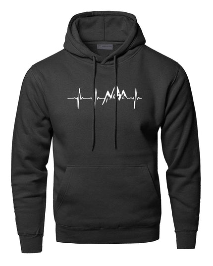 Men’s Loose Fit Hoodie Sweatshirt – Comfortable Casual Style
