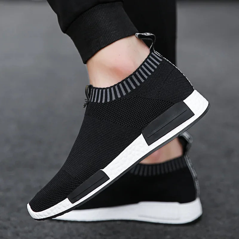 Lightweight Mesh Slip-On Sneakers – Breathable, Comfortable, and Easy to Wear