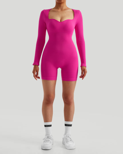Women's Long Sleeve Bodysuits & Jumpsuits - One-Piece Top