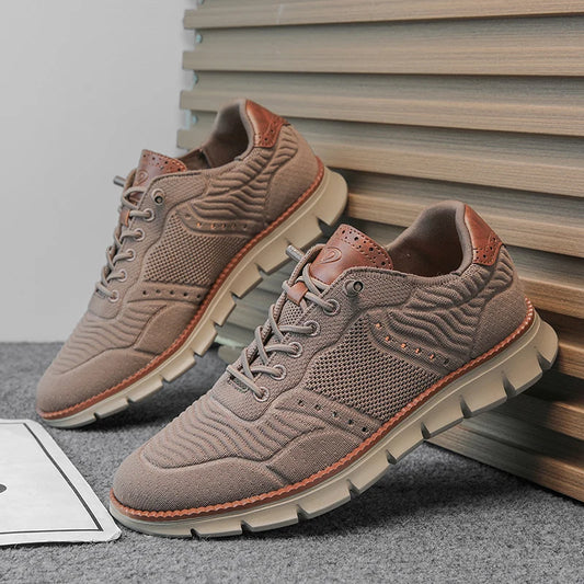 Men's Casual Breathable Non-Slip Dress Sneakers