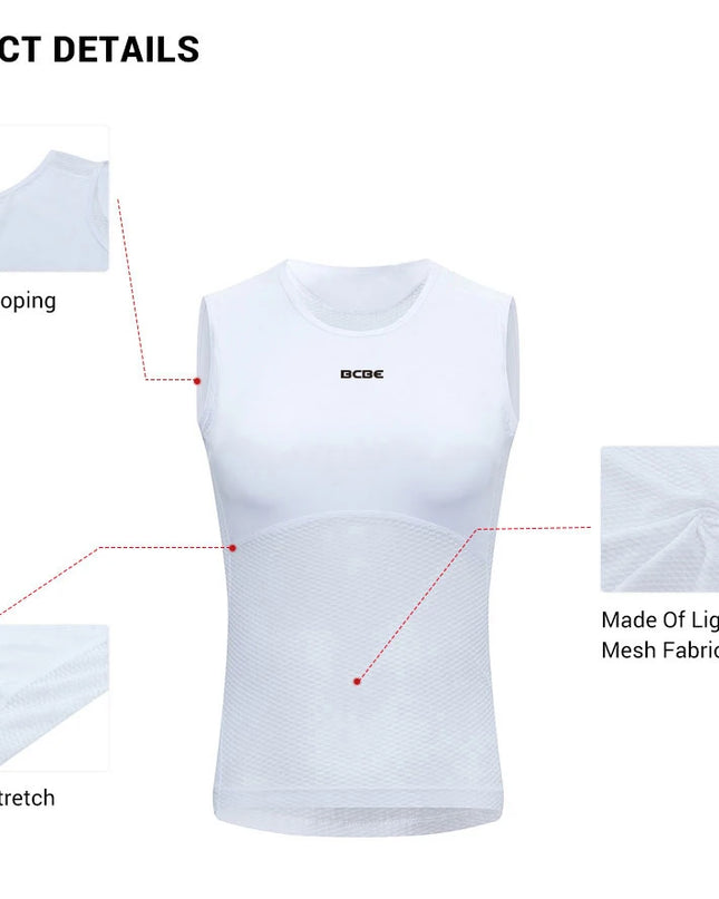 Women’s Breathable Mesh Quick-Dry Cycling Vest for Sports