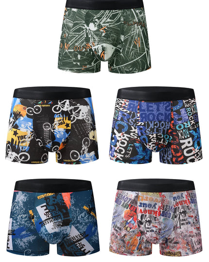 10-Pack Men’s Fashion Boxer Shorts – Comfortable Everyday Wear
