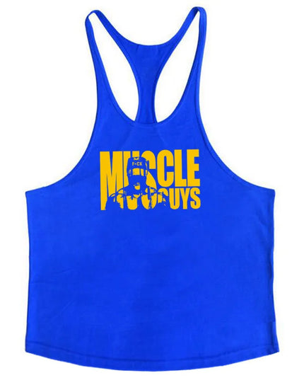 Men's Fitness Tank Top - Sleeveless Bodybuilding Vest
