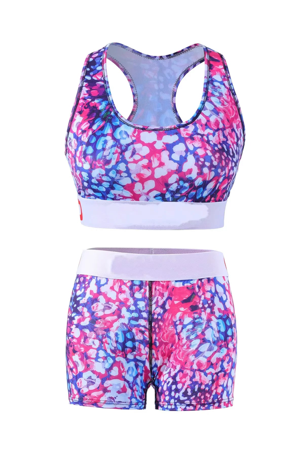 PSD Women's Graffiti Print Two-Piece Bikini Set