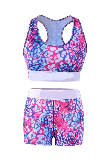 PSD Women's Graffiti Print Two-Piece Bikini Set