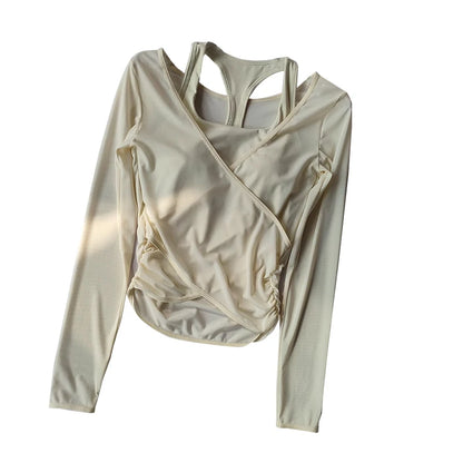 Women's Quick-Dry Mesh Two Piece Yoga Set