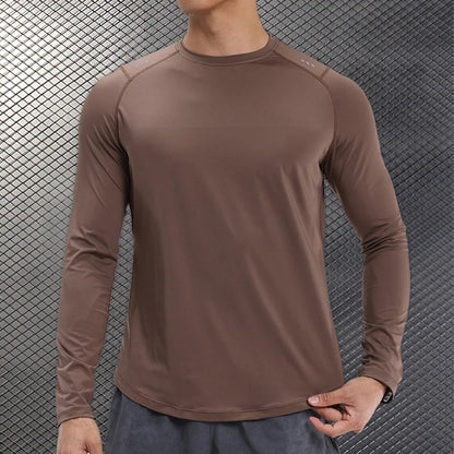 Men's Compression Slim Fit Long Sleeve Sweater