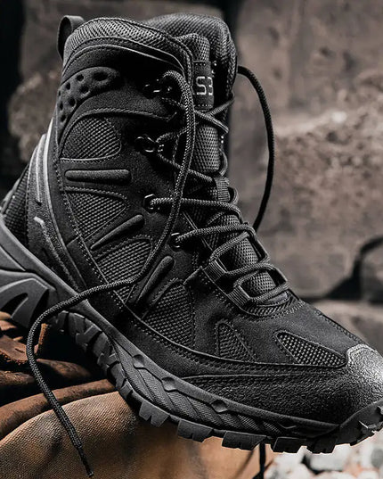 Men's Military Tactical Safety Boots – Durable Combat and Work Boots
