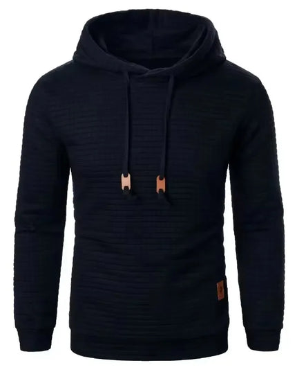Men's Oversized Casual Hoodie with Zipper - Various Colors