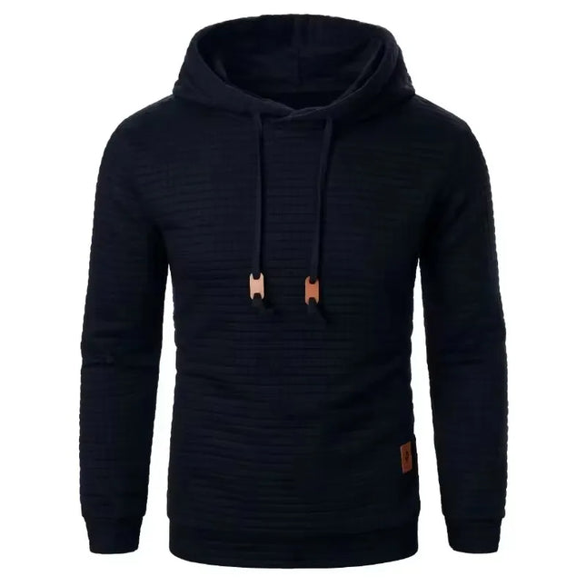 Men's Oversized Casual Hoodie with Zipper - Various Colors