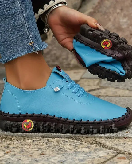 Women's Lightweight Sneakers with Thick Bottom Sole