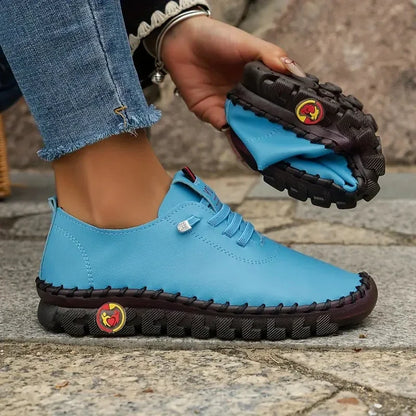 Women's Lightweight Sneakers with Thick Bottom Sole