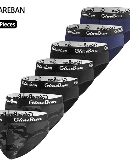 7-Pack Men's Boxer Briefs – Comfortable and Stylish Underwear for Men