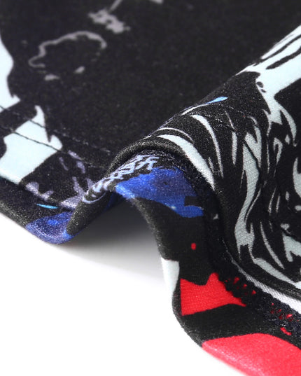 10-Pack Men’s Trendy Graffiti Boxer Briefs  - Comfortable - High-Elasticity