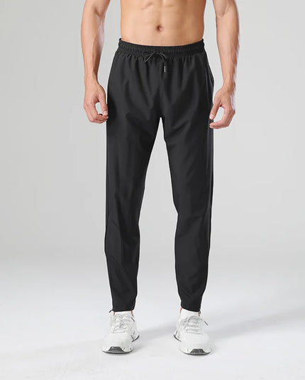 Men's Quick-Dry Sweatpants with Zipper Pockets