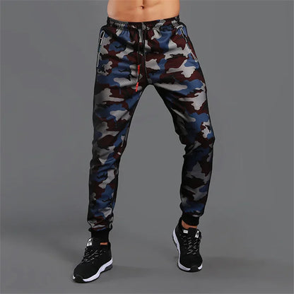 Men's Camouflage Sweatpants - Comfortable Joggers for Casual & Active Wear