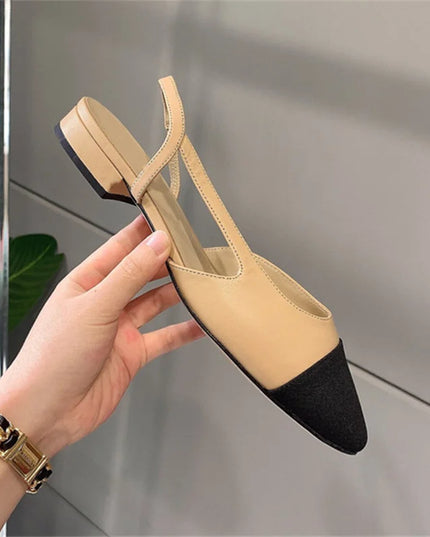Women's Comfortable Flat Sandals - Non-Slip with Low Heel