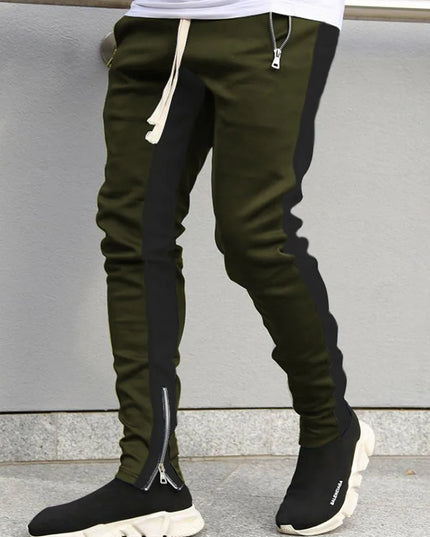 Men's Striped Joggers Sweatpants - Comfortable Athletic Pants for Men