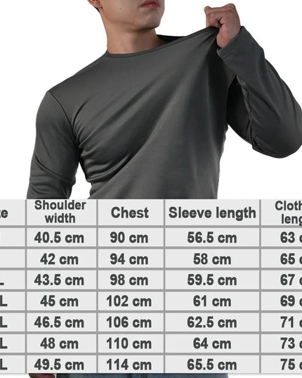 Men's Long Sleeve Thick Casual Sweater