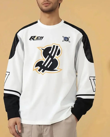 Veidoorn Men's Casual Long Sleeve Sweater