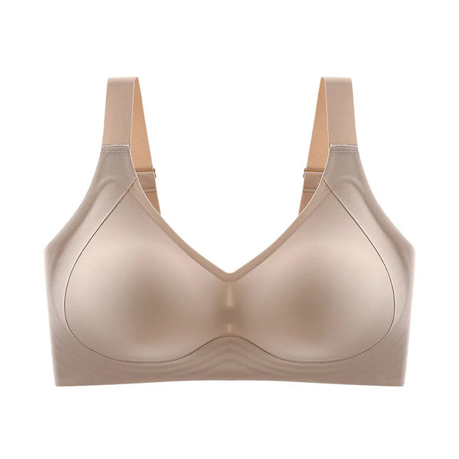 Wireless Women’s Bras – Seamless Full Coverage, No Underwire, Soft Push-Up Bra Everyday Bralette